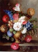unknow artist Floral, beautiful classical still life of flowers.091 painting
